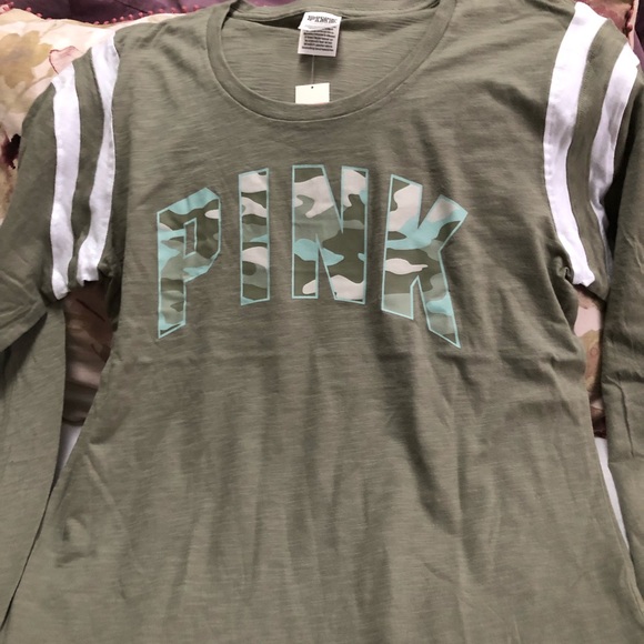 Victoria Secret pink camo Top - Picture 2 of 2